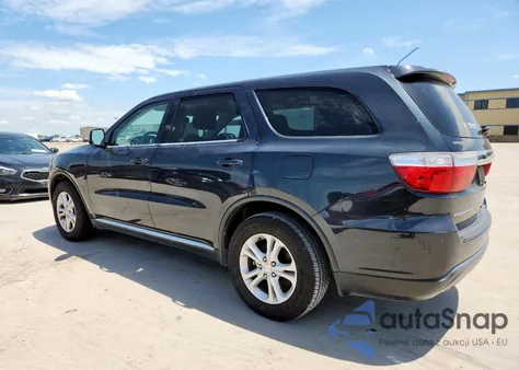 2013 Dodge Durango Sxt z USA, uszkodzony, nr VIN 1C4RDHAGXDC662033
